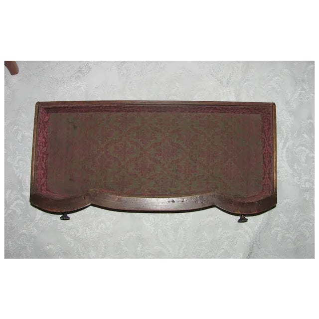 Antique French Mahogany Side Table 18th Century For Sale - Image 9 of 12