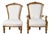 Pair of 19th-Century French Louis XV Armchairs For Sale