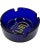 Vintage Cobalt Blue Glass Claris Hotel Barcelona, Spain Ashtray For Sale - Image 4 of 12