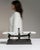 Circa 1900 French Black Cast Iron and White Marble Balance Scale With Scrolled Column For Sale - Image 4 of 7