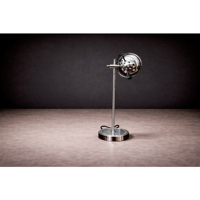 1960s Table Lamp Plated in Chrome, Unknown For Sale In New York - Image 6 of 9