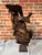 Vintage Teak Wood Root Sculpture on Metal Stand For Sale - Image 13 of 17