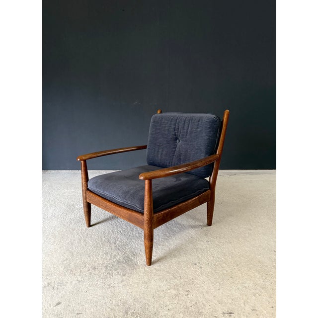 Brown Vintage Dutch Lounge Chair from MCM, 1960s For Sale - Image 8 of 18
