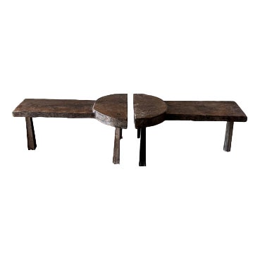 Modular Bench or Coffee Table, Set of 2 For Sale