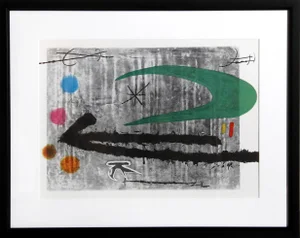 Vers La Gauche from Indelible Miro, Joan Miro Offset Lithograph