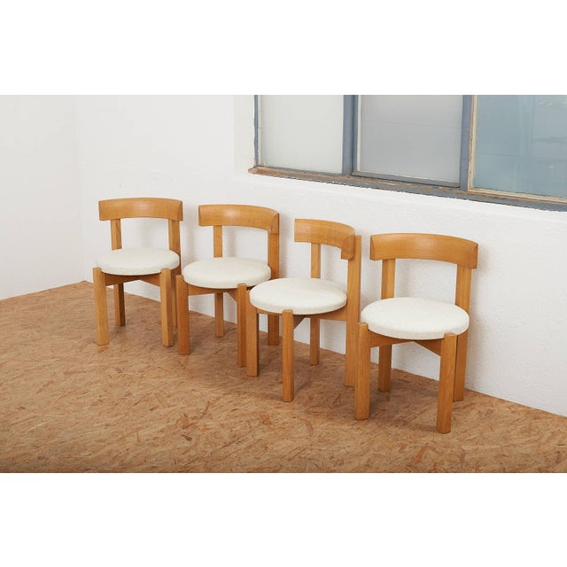 Chairs in Oak Frame, 1960, Set of 4 For Sale - Image 10 of 13