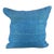 20 x 20 Hemp Pillow Turkish Cushion Natural Sky Blue Pillow Cushion Cover For Sale