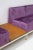 1950s Set of Vintage Purple Velvet Sofas by Gianfranco Frattini For Sale - Image 5 of 11