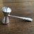 English French Silver Double Jigger With Etched “Measure” on the Handle For Sale - Image 3 of 13