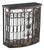 Antique Indian Cast-Iron Balcony Front Console Table For Sale