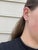 0.50ctw Diamond Cluster Stud Earrings, 14k White Gold, Everyday Wear, Pair For Sale - Image 4 of 4