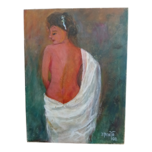 Oil Painting on Canvas by Spanish Listed Artist Domingo Prieto