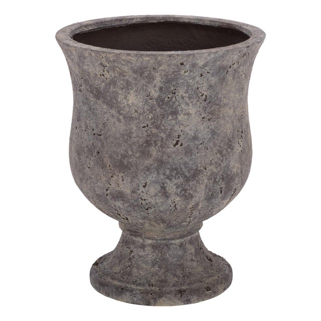 Remy Large Planter Pot, Antique Brown For Sale