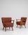 Pair Of Mid Century Modern Upholstered Armchairs For Sale In Greensboro - Image 6 of 14