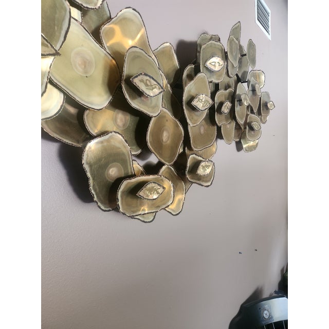 Metal Rare Monumental 1976 Layman Jones Signed Mid-Century Brutalist Wall Sculpture- A Staggering 92" For Sale - Image 7 of 18