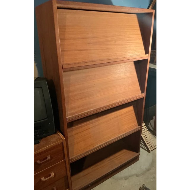 Hans Wegner Teak Bookcase, 1960s Danish Mid-Century Modern For Sale - Image 10 of 13
