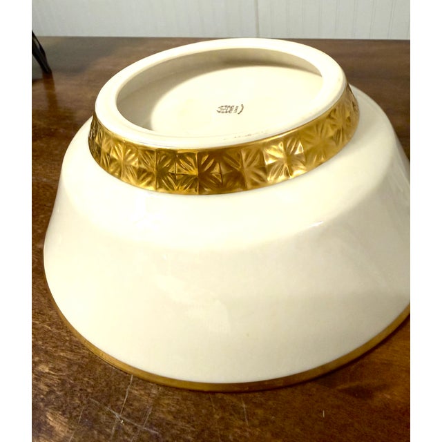 Lenox Landmark Serving Bowl For Sale - Image 9 of 14