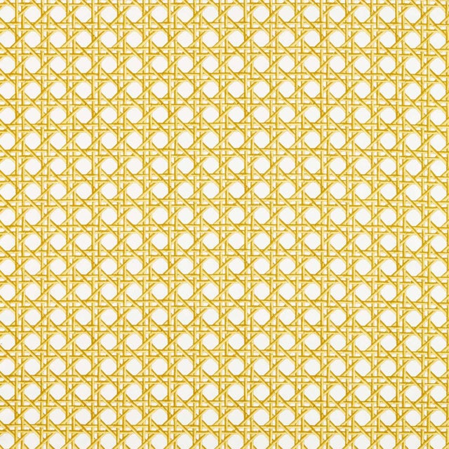 Harlequin Lovelace Fabric in Honey/Paper Lantern For Sale