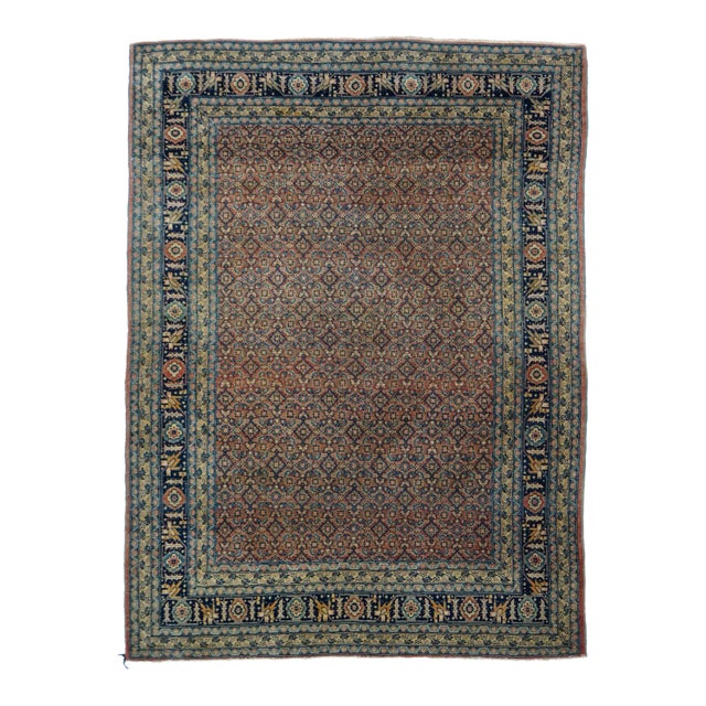 Antique Tabriz Rug 4'8'' x 6'3'' For Sale