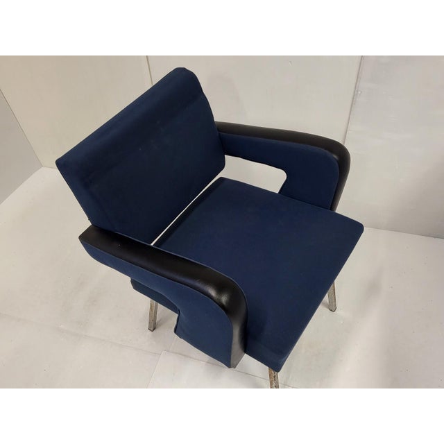 President Chairs by Jacques Adnet, 1950s, Set of 2 For Sale - Image 11 of 13