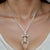 Natural Smoky Topaz Diamond Necklace 20" 14k Gold 38.38 TCW Certified For Sale - Image 11 of 16
