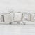 White 10ctw Vs2 Square Diamond Tennis Bracelet 14k White Gold 7.5" 3.9mm For Sale - Image 8 of 8