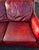 Hancock & Moore Sundance Burgundy Leather Sofa With Nailhead Trim and Turned Bun Feet For Sale - Image 18 of 18