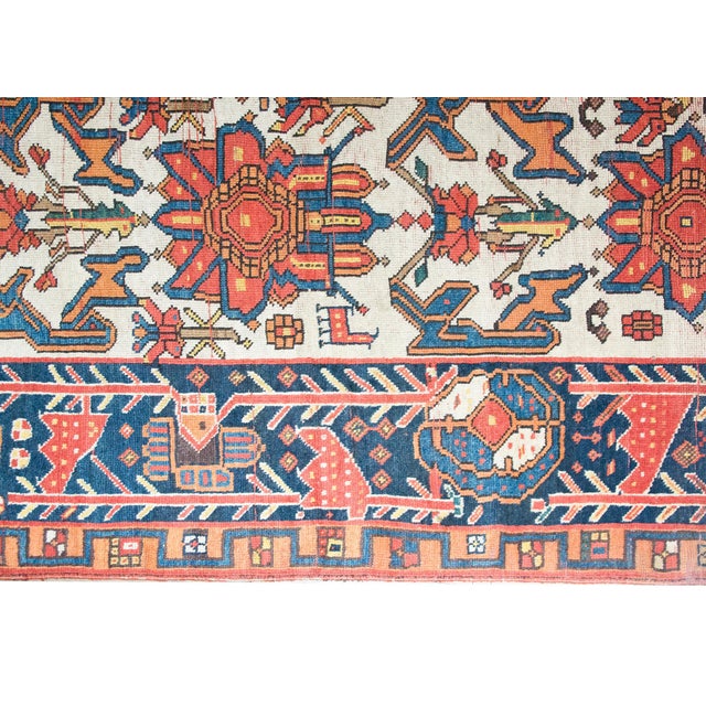 Red Early 20th Century Bakhtiari Lori Rug For Sale - Image 8 of 15