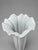 Mid-Century Modern Hutschenreuther German White Porcelain Fluted Floor Vase, 20th Century For Sale - Image 3 of 8