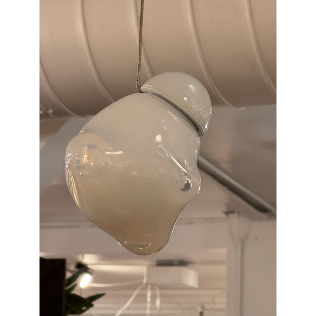 Modern Bocci 57.1 Opaline Pendant, White For Sale - Image 3 of 12