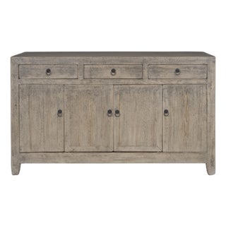 Three Drawer Four Door Server For Sale