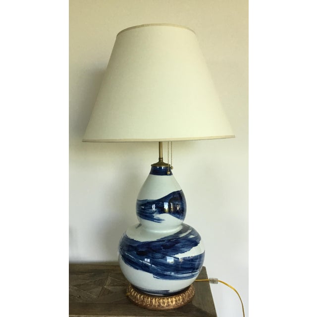 Bunny Williams Brush Stroke Lamps - A Pair | Chairish