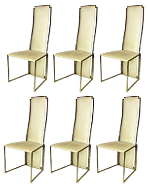 Dining Chairs from Maison Jansen, 1970s, Set of 6