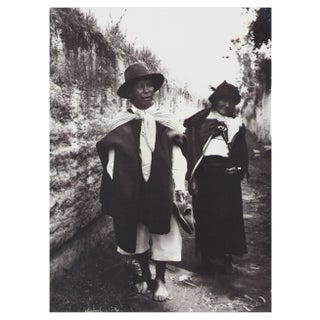 Hanna Seidel, Ecuadorian People, Black and White Photograph, 1960s For Sale