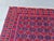 Red Mushwani Red and Blue Andkhoy Hand-Knotted Wool Rug - 6'4" X 9'11" For Sale - Image 8 of 11