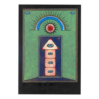 Mino Meno, The Arrow of Metals, Screenprint, 1980s For Sale