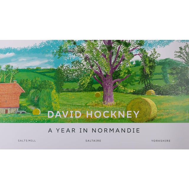After the Harvest Poster after David Hockney For Sale