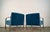 Textile 2000’s Art Deco Style Williams Sonoma Mohair Lounge Chairs - A Pair For Sale - Image 7 of 12