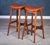 Mid-Century Modern Bar Stools in Rosewood with Cognac Leather by Erik Buch for Dyrlund, 1960s, Set of 2 For Sale - Image 3 of 10