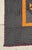 Early 20Thc Amish Black Cotton Sateen W/ Wool Pumpkin Baskets Quilt From Ohio For Sale In Los Angeles - Image 6 of 10