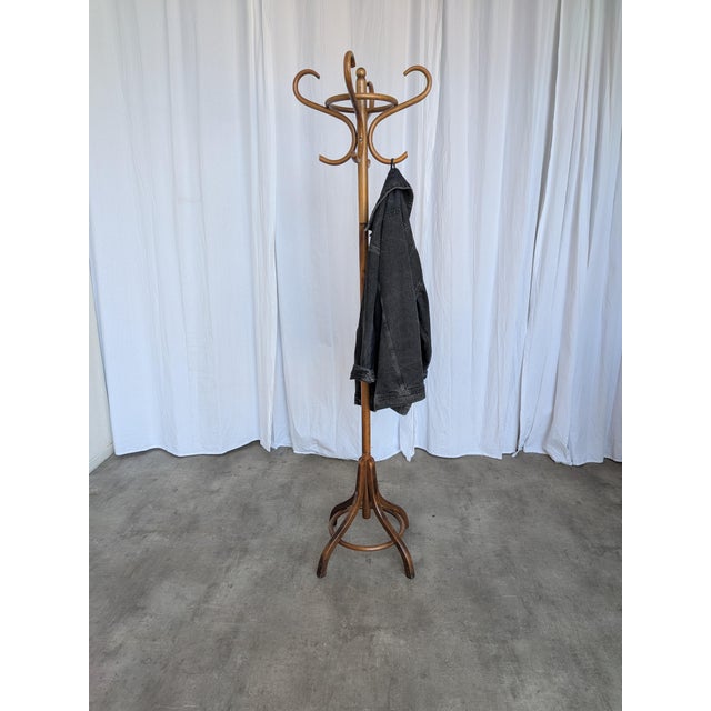 Vintage Bentwood Coat Stand, 1970s For Sale - Image 16 of 18