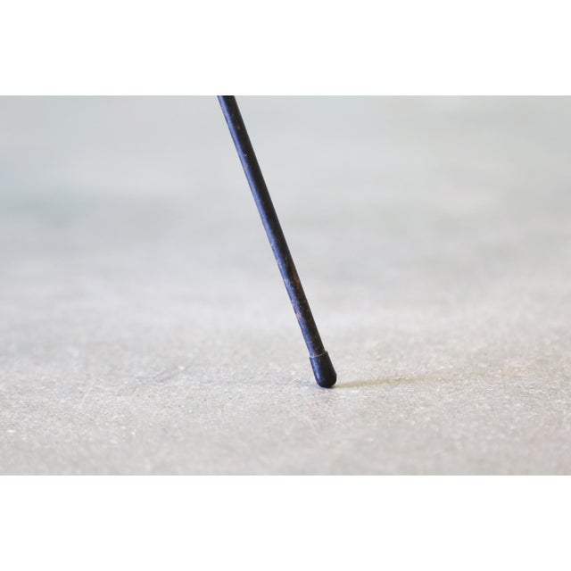 1960s Vintage Original Isamu Noguchi Akari 10a Floor Lamp Tripod For Sale - Image 11 of 12