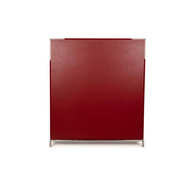 Red Wooden Sideboard from B&B Italia / C&B Italia For Sale - Image 13 of 16