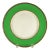Mid Century England Fondeville 5973 Green Ambassador Ware Service Plate Dish For Sale