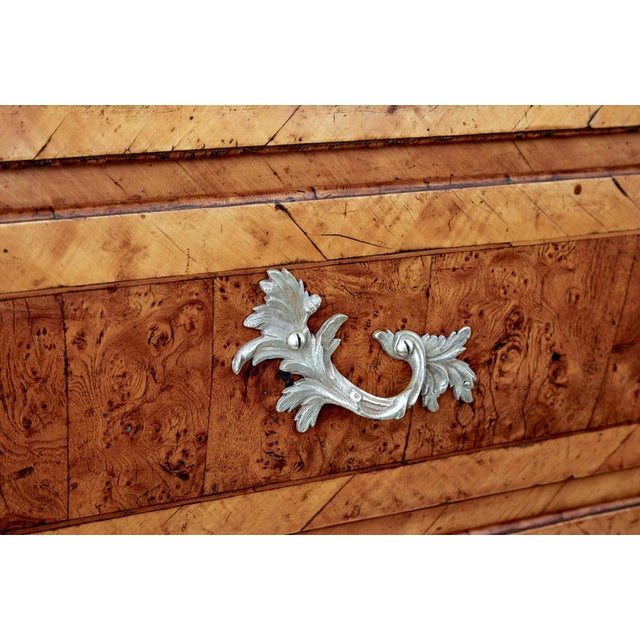 18th Century Rococo Yew and Elm Bureau Secretaire For Sale - Image 12 of 16