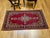 Vintage Persian Kashan Rug, Hand-Knotted Wool, Medallion Floral Pattern, Red & Navy, 3x5 For Sale - Image 9 of 9