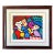Romero Britto Signed & Numbered Serigraph — Pop Art Framed Print For Sale