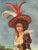 Portraiture Antique Fine Art Original Signed Painting of Woman on Balcony For Sale - Image 3 of 11