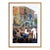 Toni Frissell 'Capri Café Afternoon' Archival Pigment Print Framed in Brown For Sale
