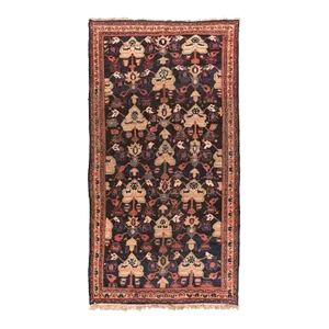 Antique Persian Mahal Rug 5'3'' X 10'3''